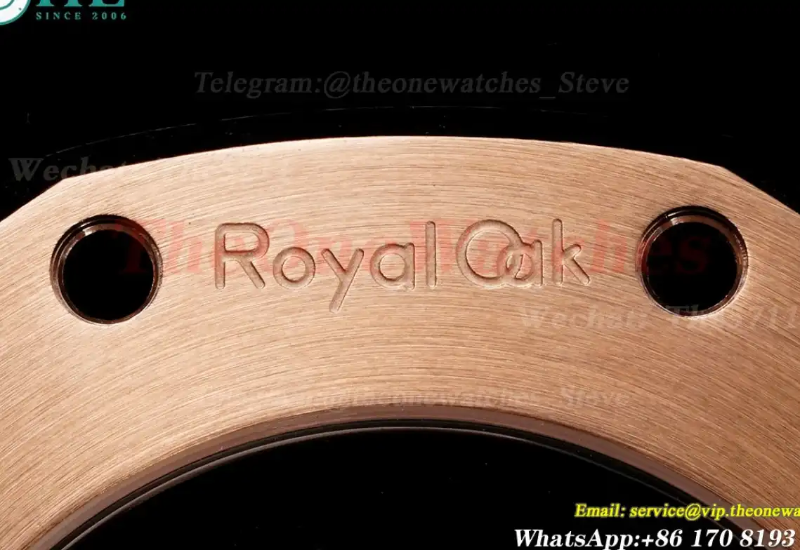 Royal Oak 41mm 15400 RG RG Black Stk IPF SA3120 Super Clone