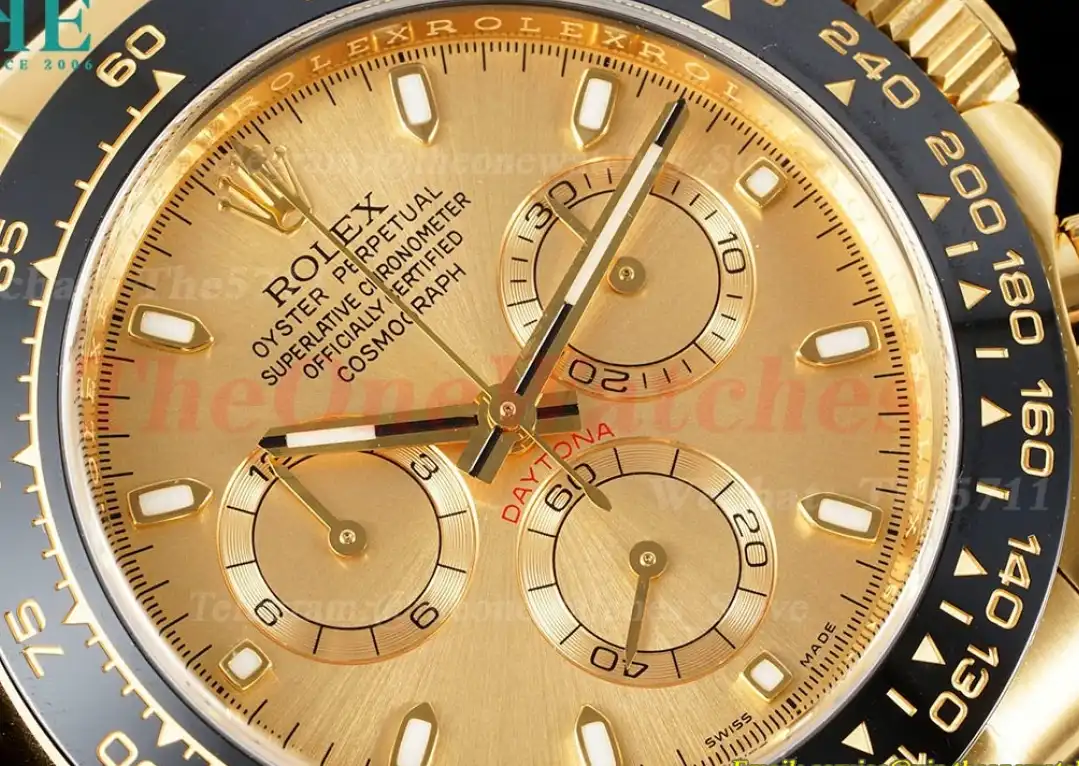 Daytona 116518 40MM YG RU Gold Gold Clean DD4130