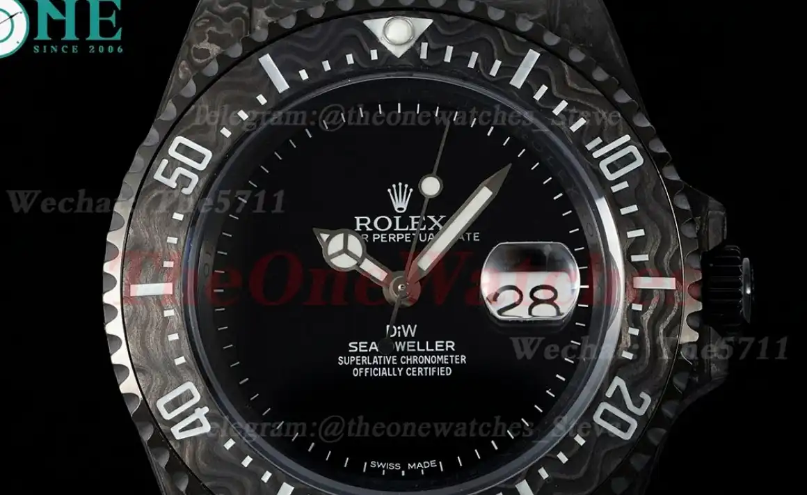 SeaDweller DIW 43mm FC NY Full Black Dial DIWF VR3235