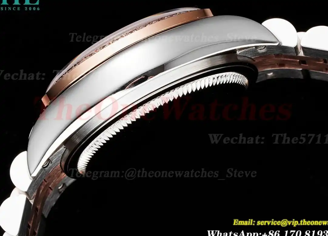 Datejust Ladies 28mm Dia RG SS Brown Dial TWS NH05