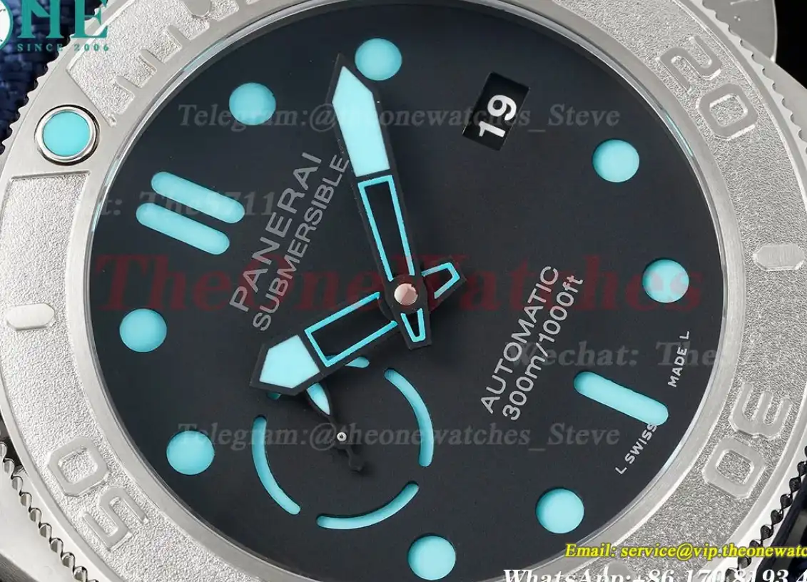 Submersible PAM985 Mike Horn 47mm TI NY Black Dial VSF P9010