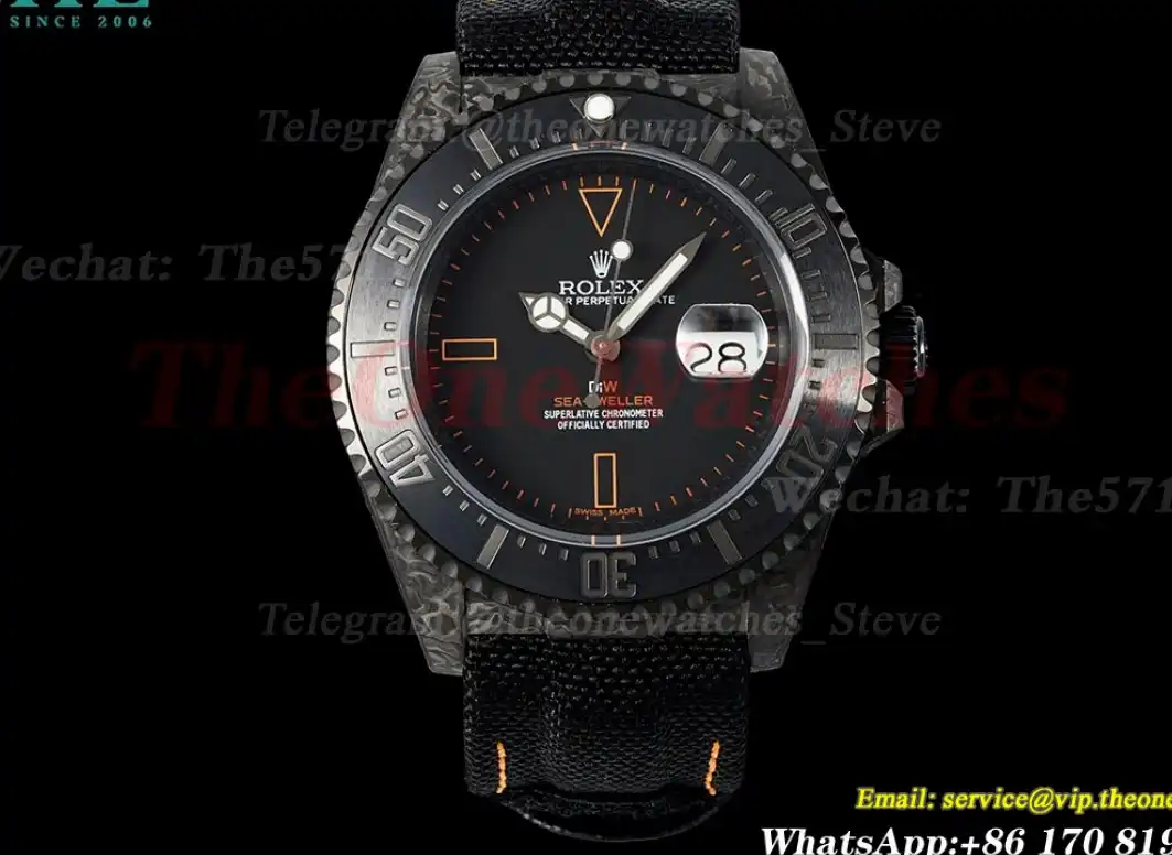 SeaDweller DIW 43mm Ceramic FC NY Black Dial DIWF VR3235