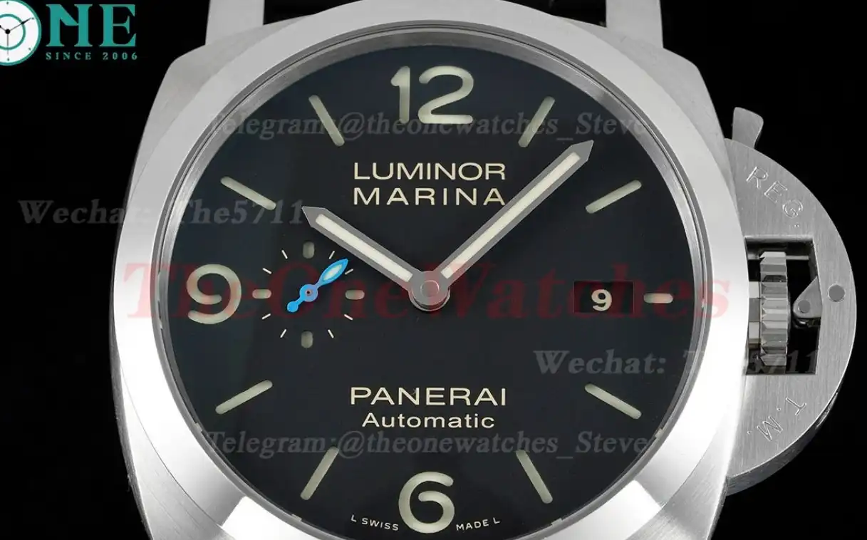 PAM1312 Lum. Marina Auto 44mm Black SS LE VSF P9010