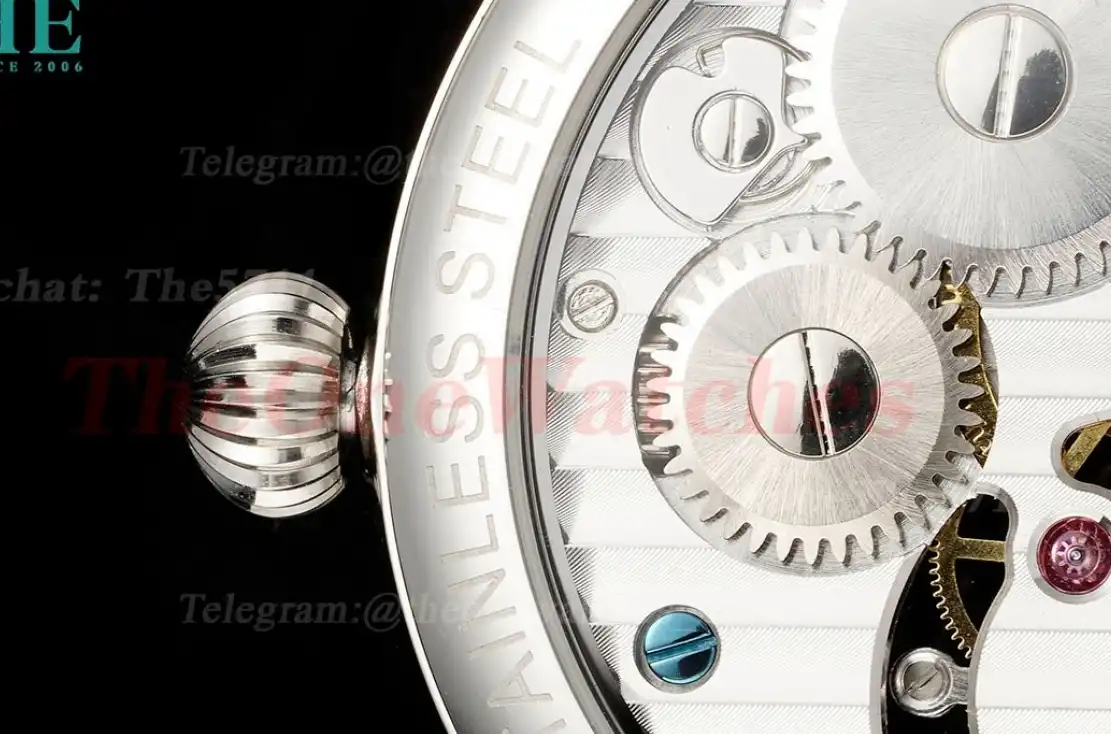 Complications 43mm SS LE White Num RMSF Tourb