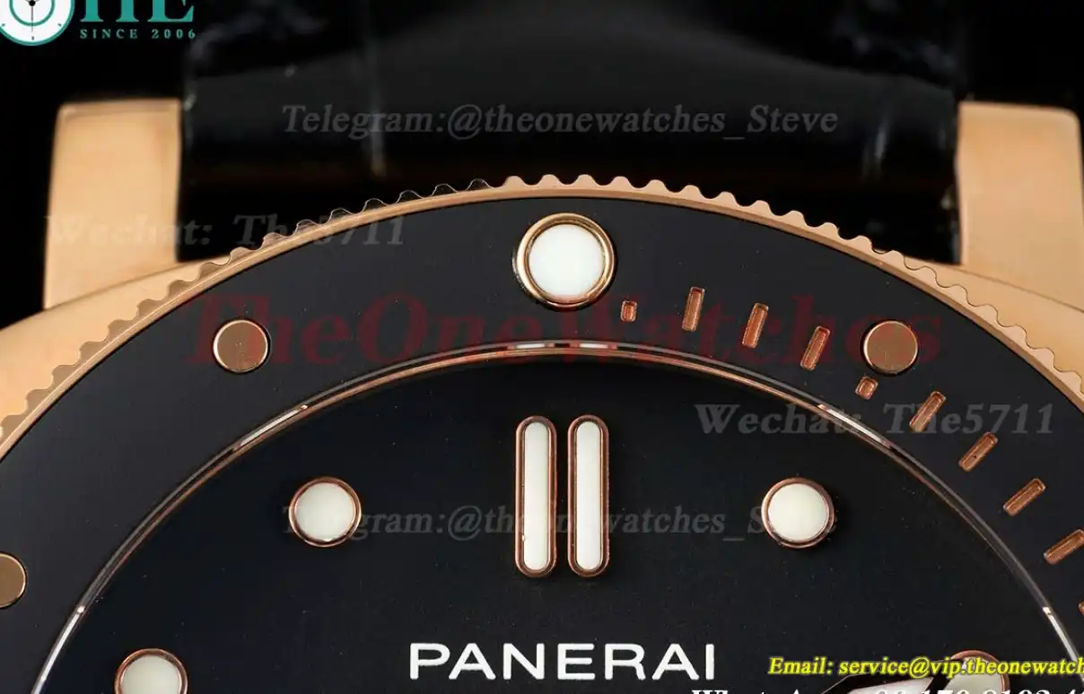 Submersible PAM974 42mm RG LE Black Dial VSF OP XXXIV