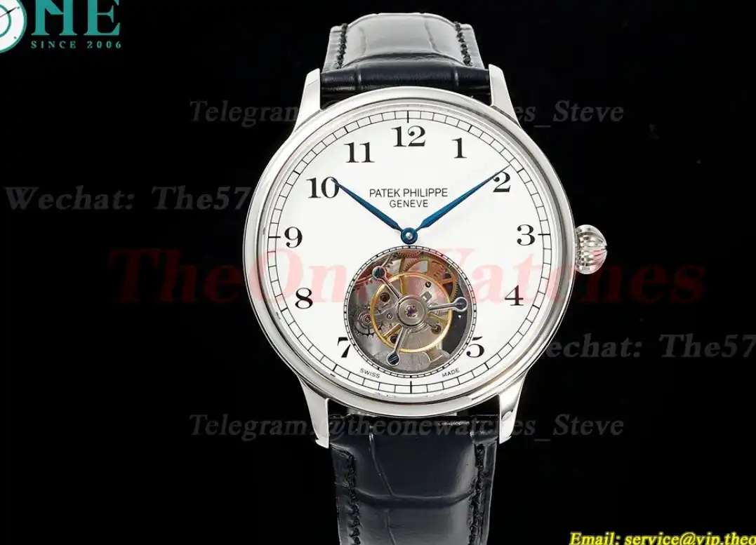 Complications 43mm SS LE White Num RMSF Tourb