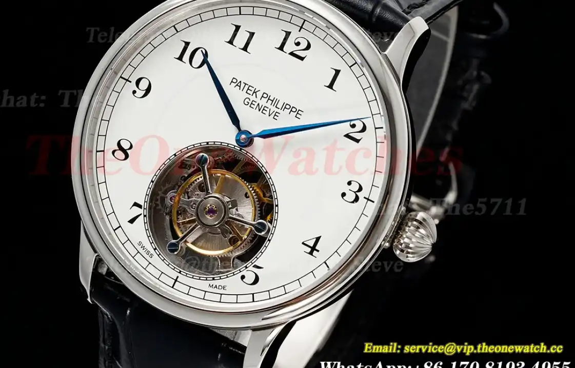 Complications 43mm SS LE White Num RMSF Tourb