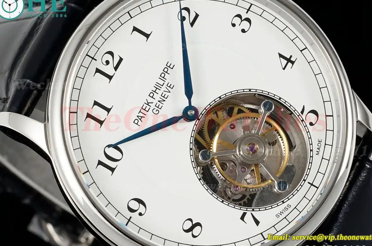 Complications 43mm SS LE White Num RMSF Tourb