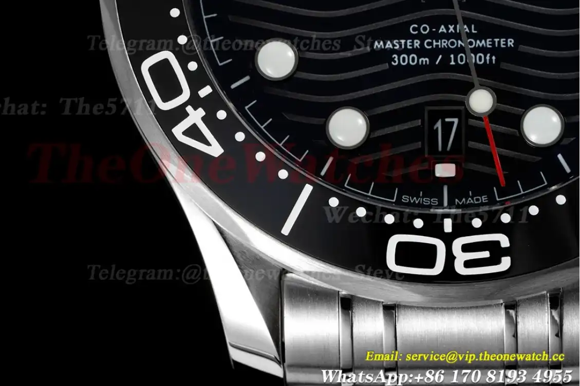 Seamaster 300m 2018 SS SS Black ORF Asia 8800