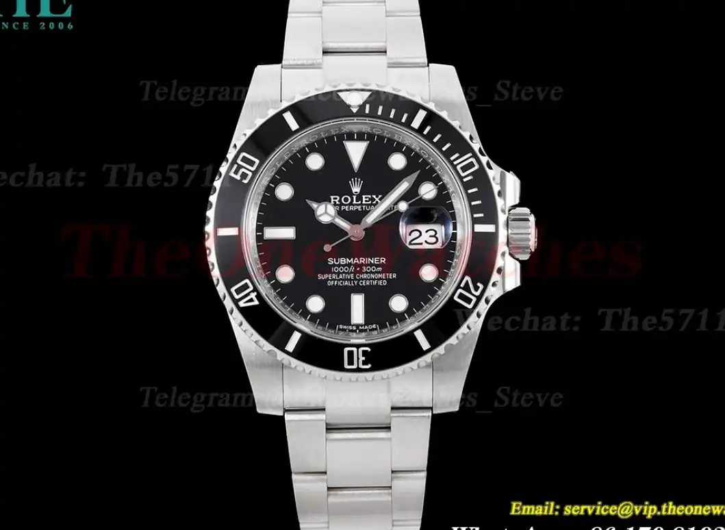 Submariner 116610LN 904L SS SS Black C+S VS3135