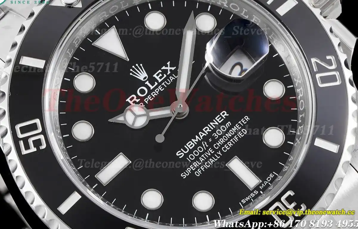 Submariner 116610LN 904L SS SS Black C+S VS3135