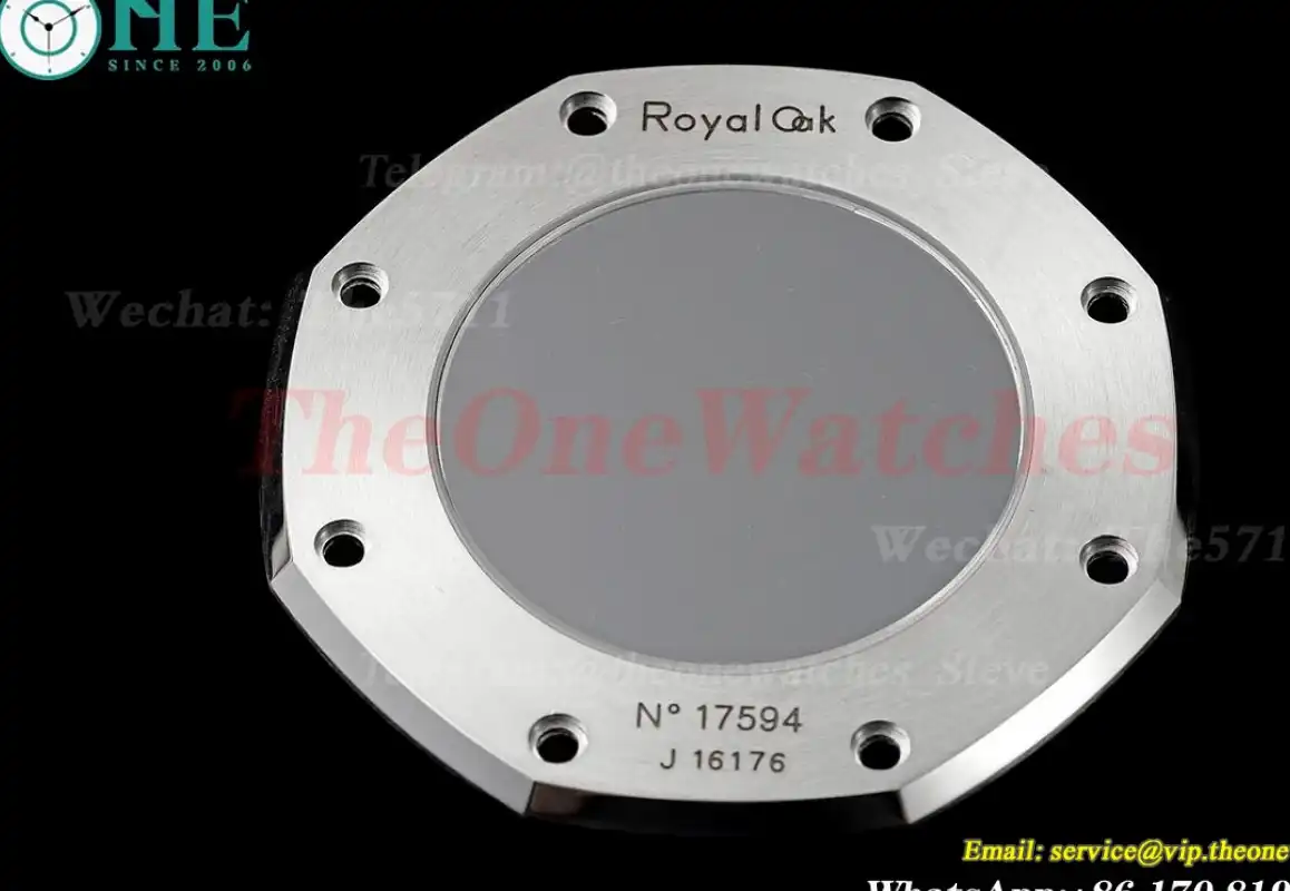 Royal Oak 15400 SS SS Black Stk APSF SA3120 Super Clone