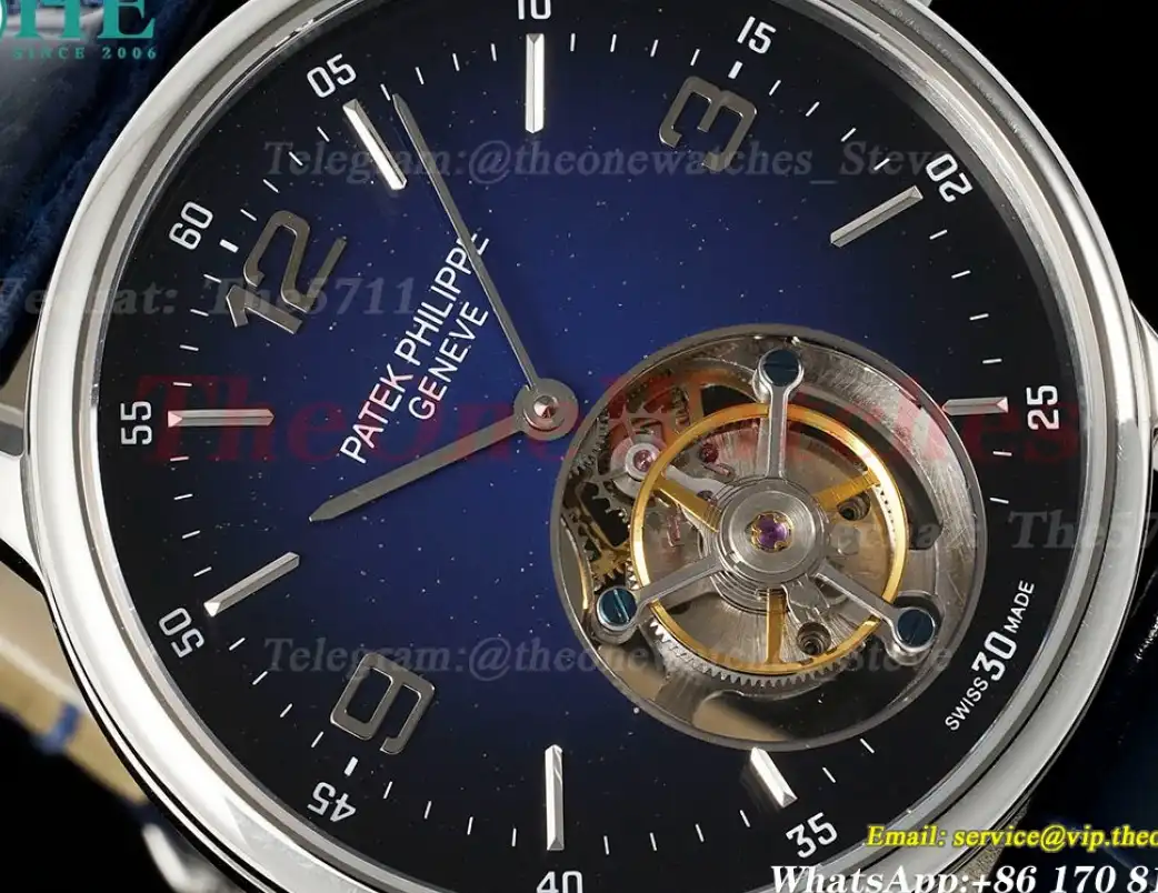 Complications 43mm SS LE Blue Dial RMSF Tourb