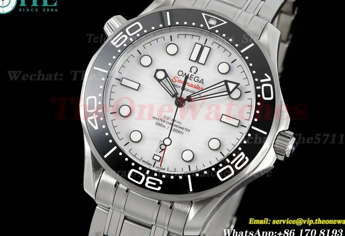 Seamaster 300m 2018 SS SS White ORF Asia 8800