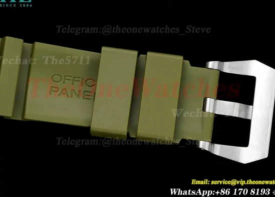 Submersible PAM1055 Verde Milit 42mm SS RU Green VSF P900