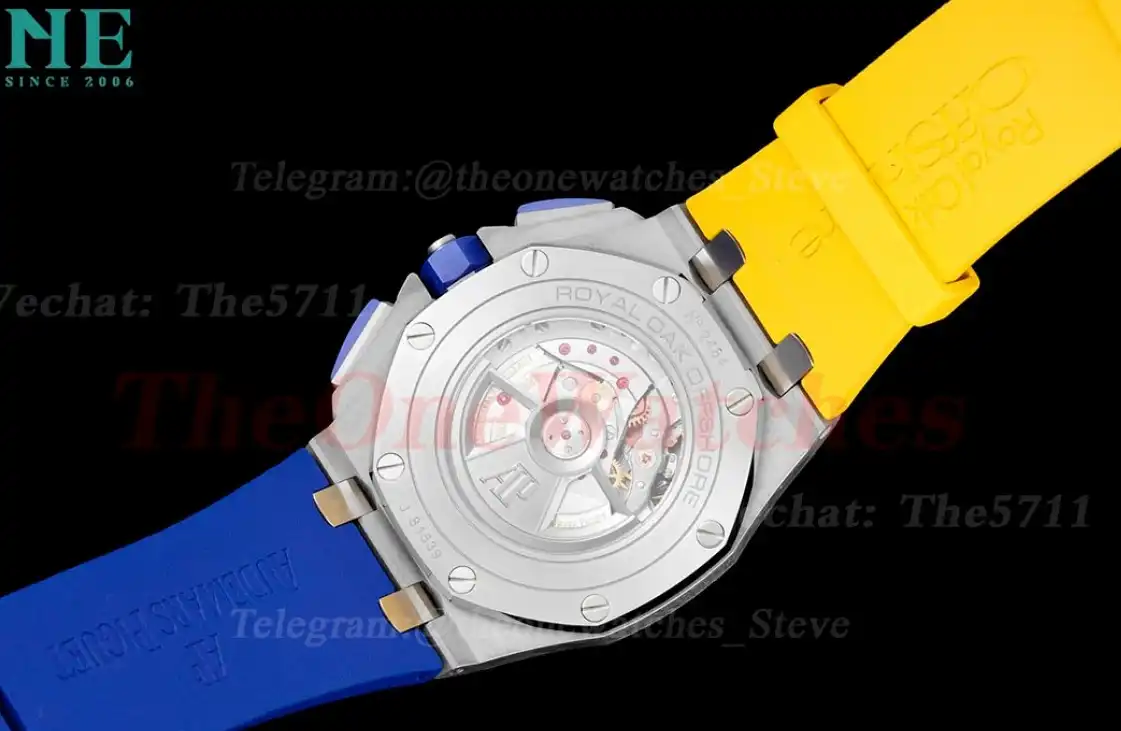 Royal Oak Offshore 44mm SS RU Blue Yellow APF V2 A3126