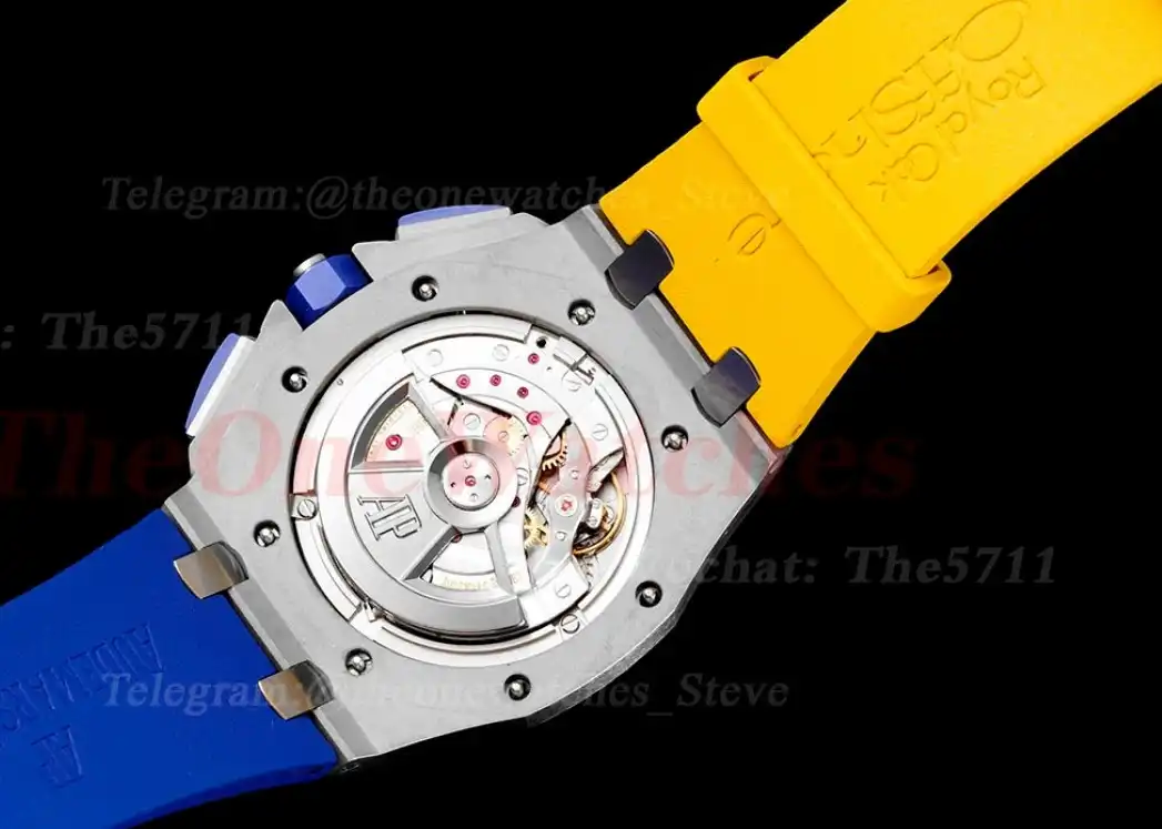 Royal Oak Offshore 44mm SS RU Blue Yellow APF V2 A3126