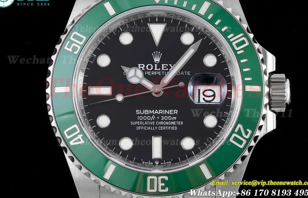 Submariner 126610LV Starbucks 41mm SS SS Green Bezel C+S VR3235