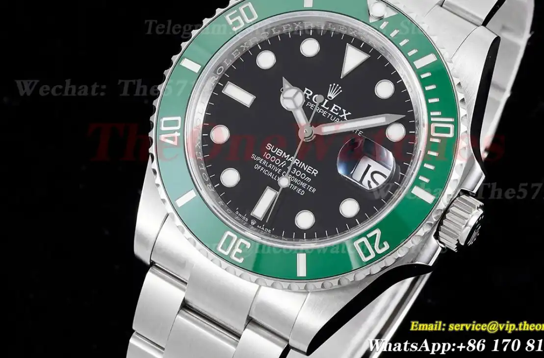 Submariner 126610LV Starbucks 41mm SS SS Green Bezel C+S VR3235