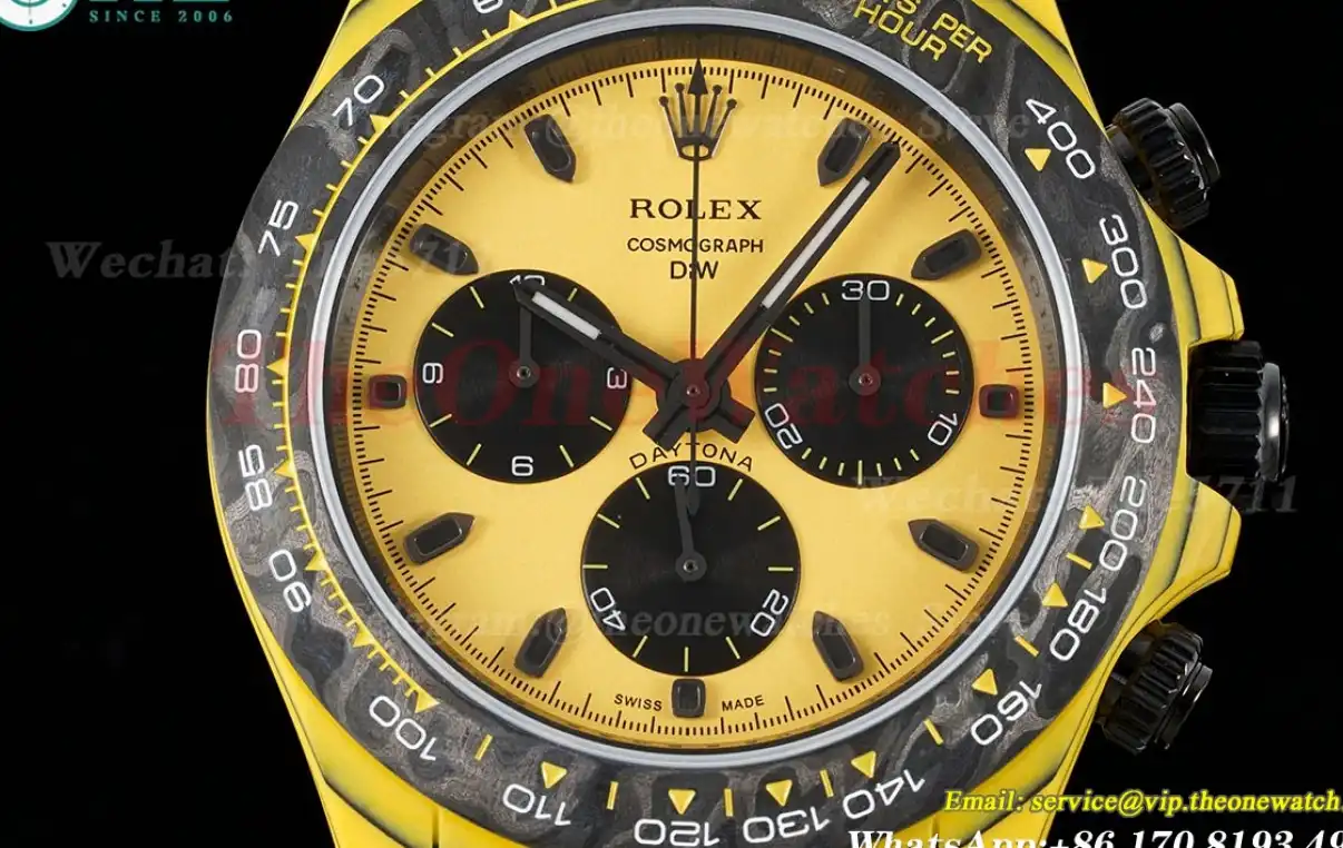 Daytona Diw 40mm FC NY Yellow Dial DIWF A7750