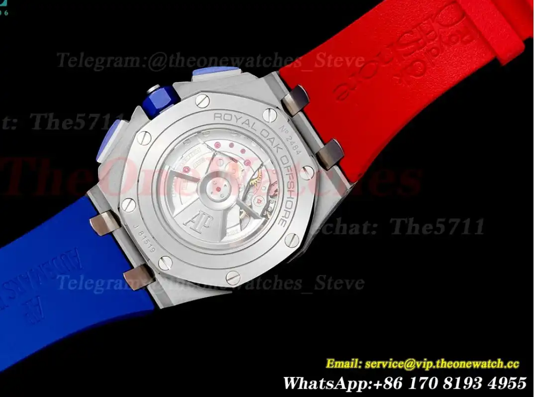 Royal Oak Offshore 44mm SS RU Blue Red APF V2 A3126