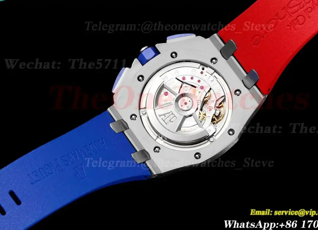 Royal Oak Offshore 44mm SS RU Blue Red APF V2 A3126