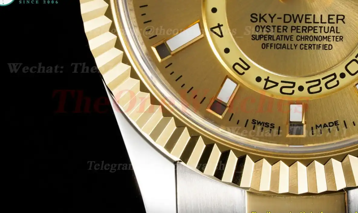 SkyDweller 326933 42mm Oyster SS YG Gold Stk FNF A9001