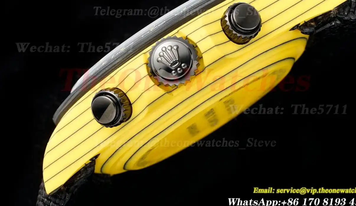 Daytona Diw 40mm FC NY Yellow Dial DIWF A7750