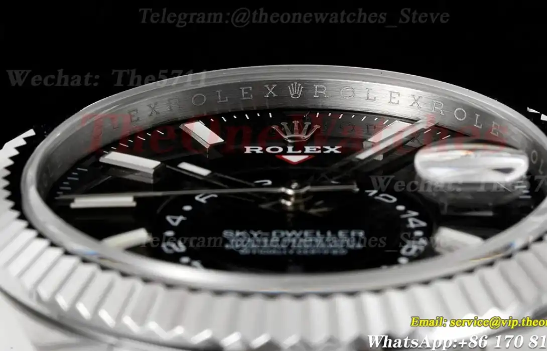 SkyDweller 326934 42mm SS SS Black Stk FNF A9001