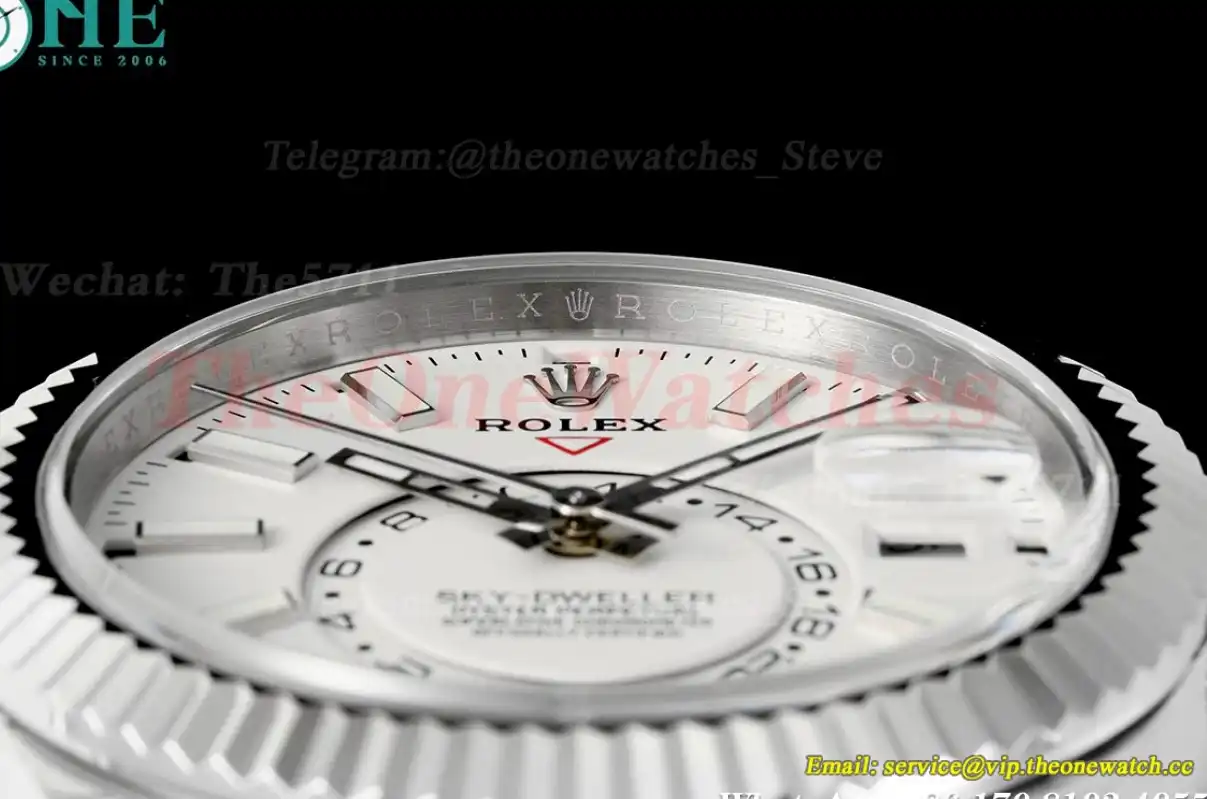 SkyDweller 326934 42mm Jubilee SS SS White Stk FNF A9001