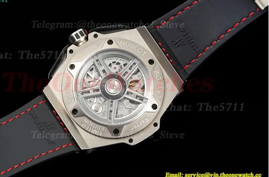 Big Bang Ferrari F1 45mm Carbon TI Limited Edition Grey LE V6 HUB1288