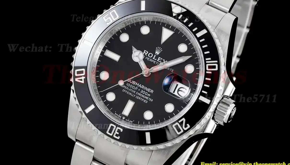 Submariner 126610LN 41mm 904L SS SS Black Dial C+S VR3235