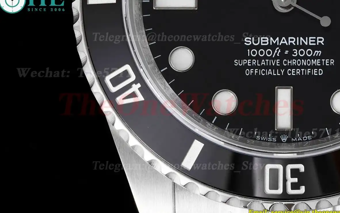 Submariner 126610LN 41mm 904L SS SS Black Dial C+S VR3235