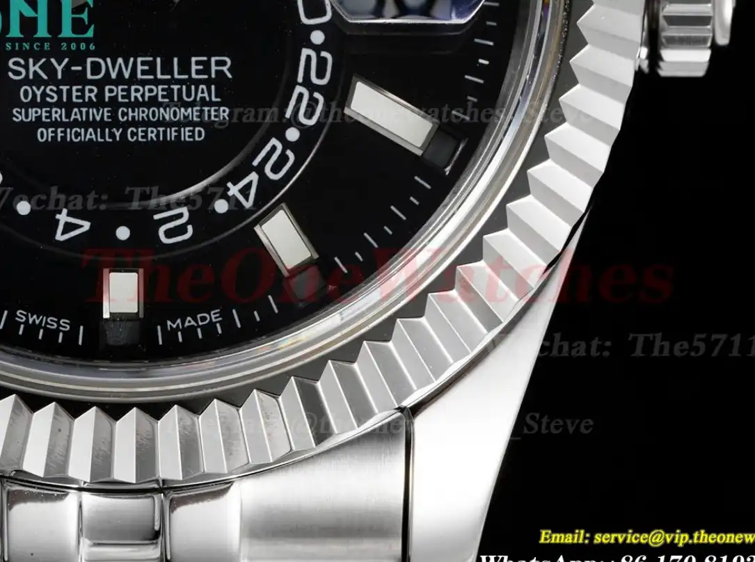 SkyDweller 326934 42mm Jubilee SS SS  Black Stk FNF A9001