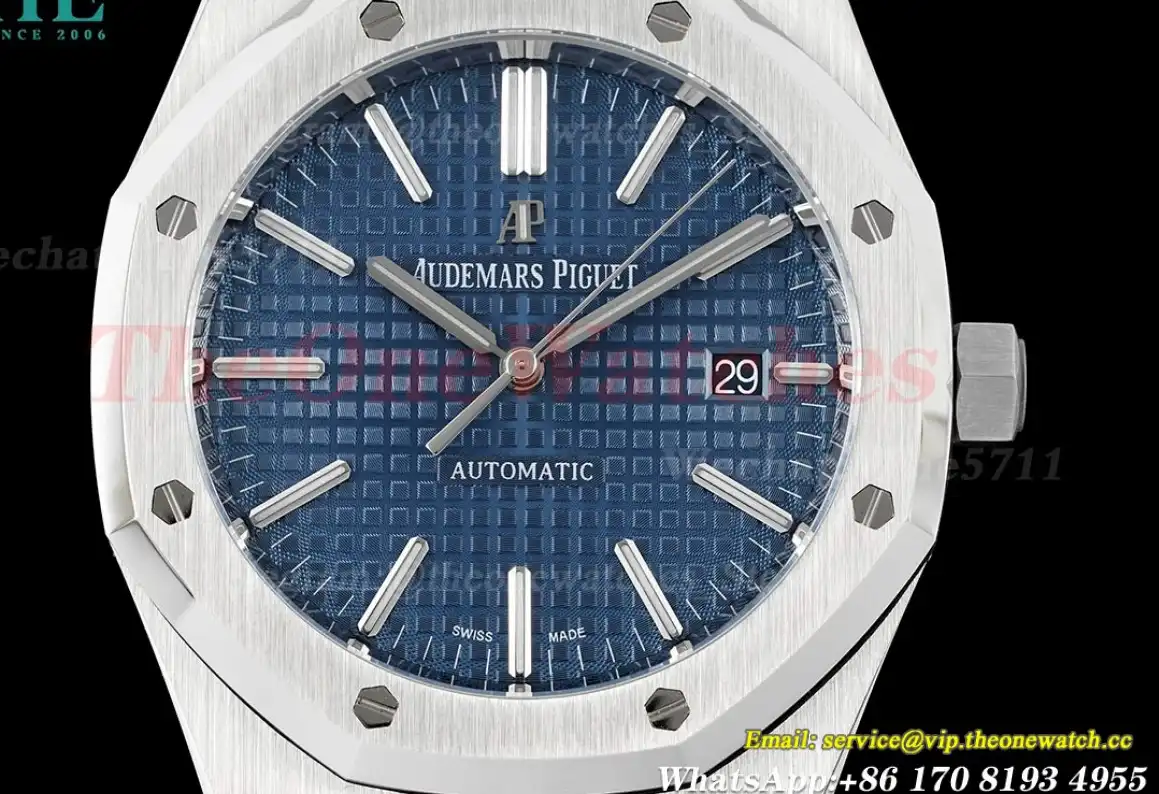 Royal Oak 15400 SS SS Blue Stk APSF SA3120 Super Clone