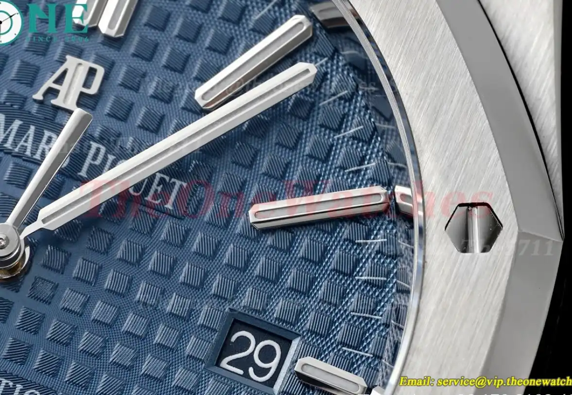 Royal Oak 15400 SS SS Blue Stk APSF SA3120 Super Clone