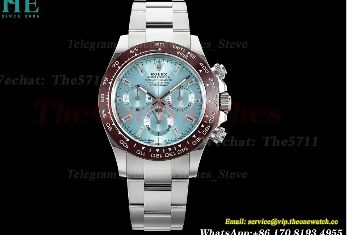 Daytona 116506 40mm Dia SS SS Ice Blue Dial Clean DD4130