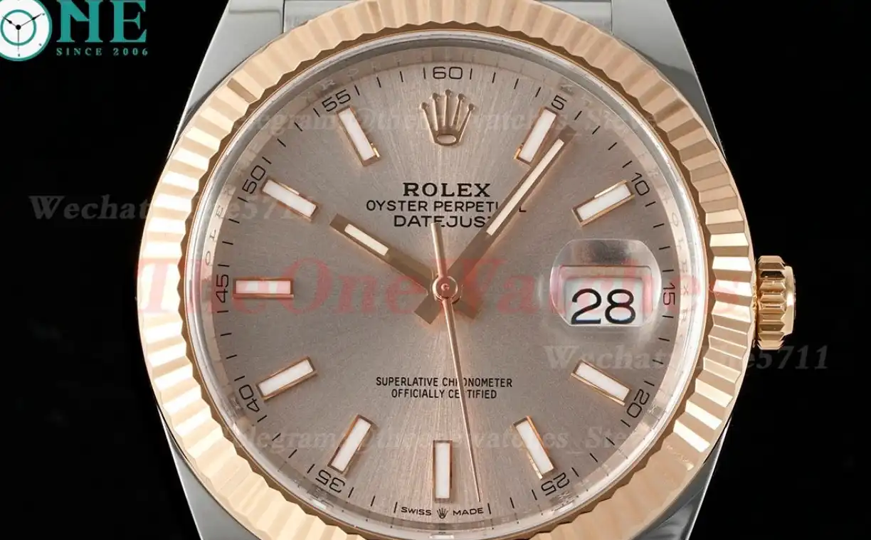 Datejust 126331 41mm Jub RG SS Champagne Stk Clean SH3235