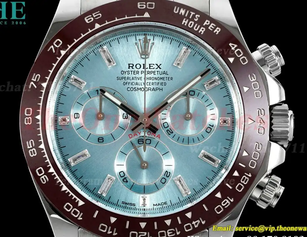 Daytona 116506 40mm Dia SS SS Ice Blue Dial Clean DD4130