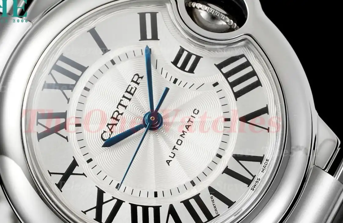 Ballon Bleu De Cartier Unisex 36mm SS SS White Dial V6F A076