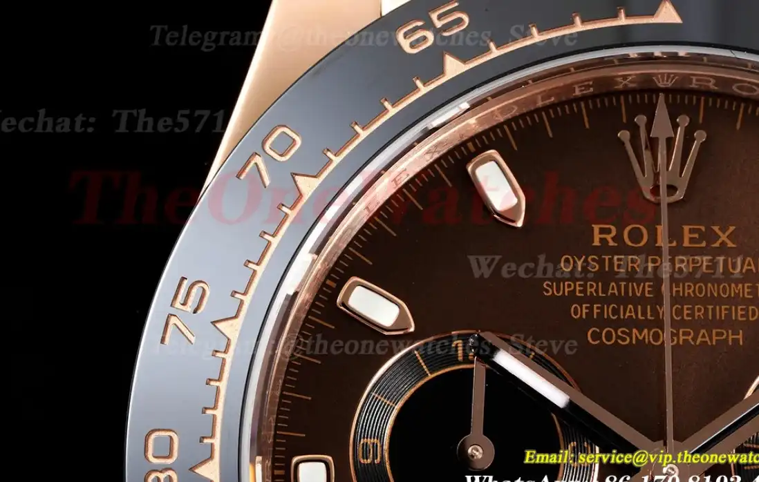 Daytona 116515 RG RU Brown Dial 904L BTF V2 SA4130