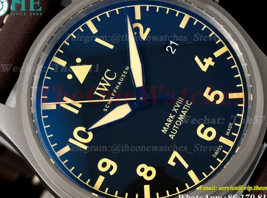 Mark XVIII 40mm Titanium LE Black Dial V7F A2892