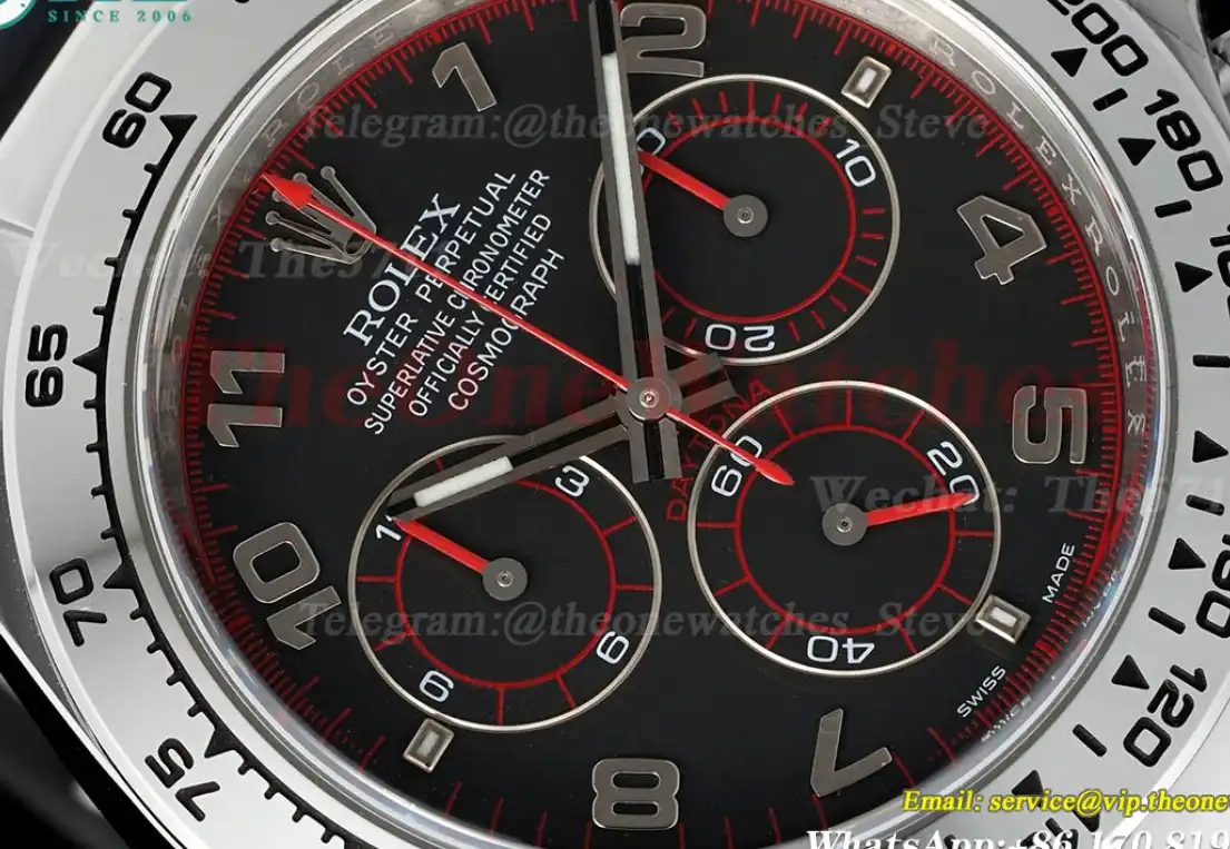 Daytona 116519 40mm SS RU Black Num Clean DD4130