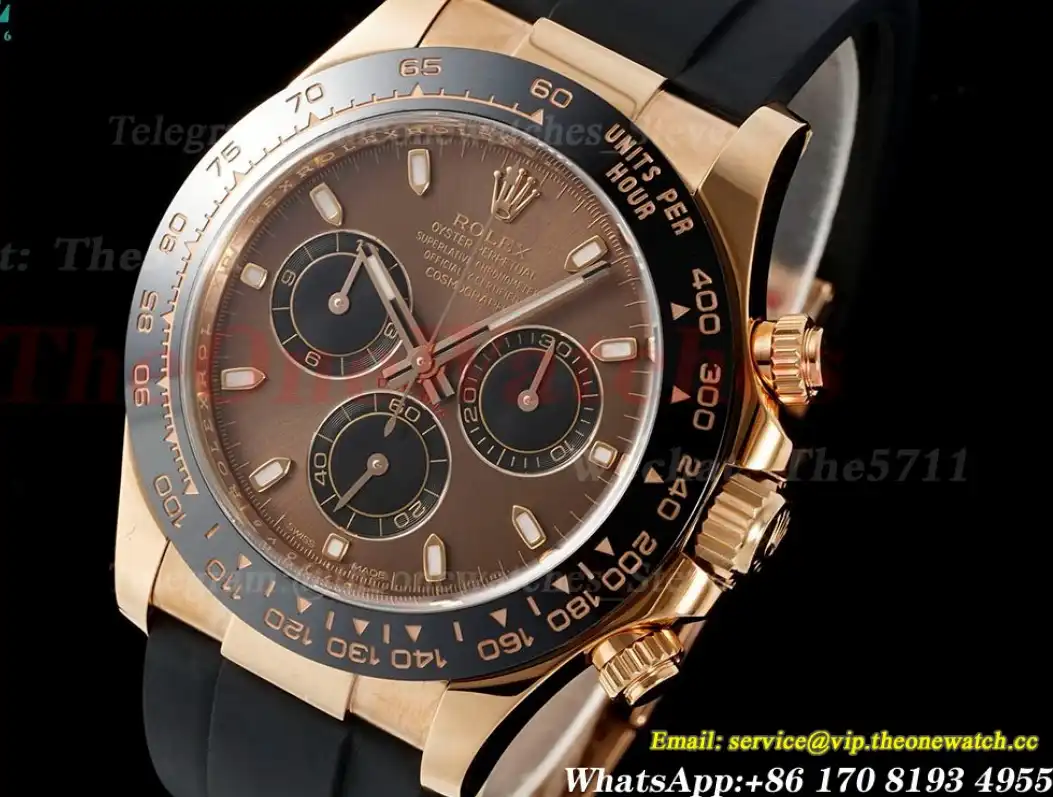 Daytona 116515 40mm RG RU Brown Dial Clean DD4130