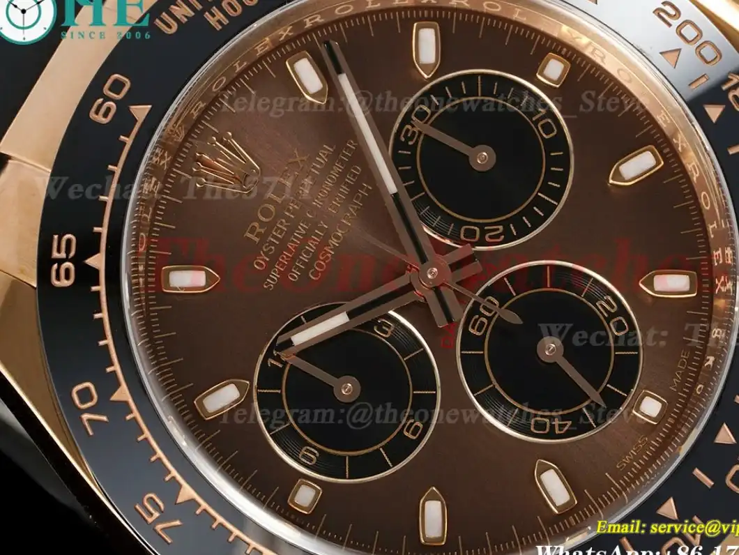 Daytona 116515 40mm RG RU Brown Dial Clean DD4130