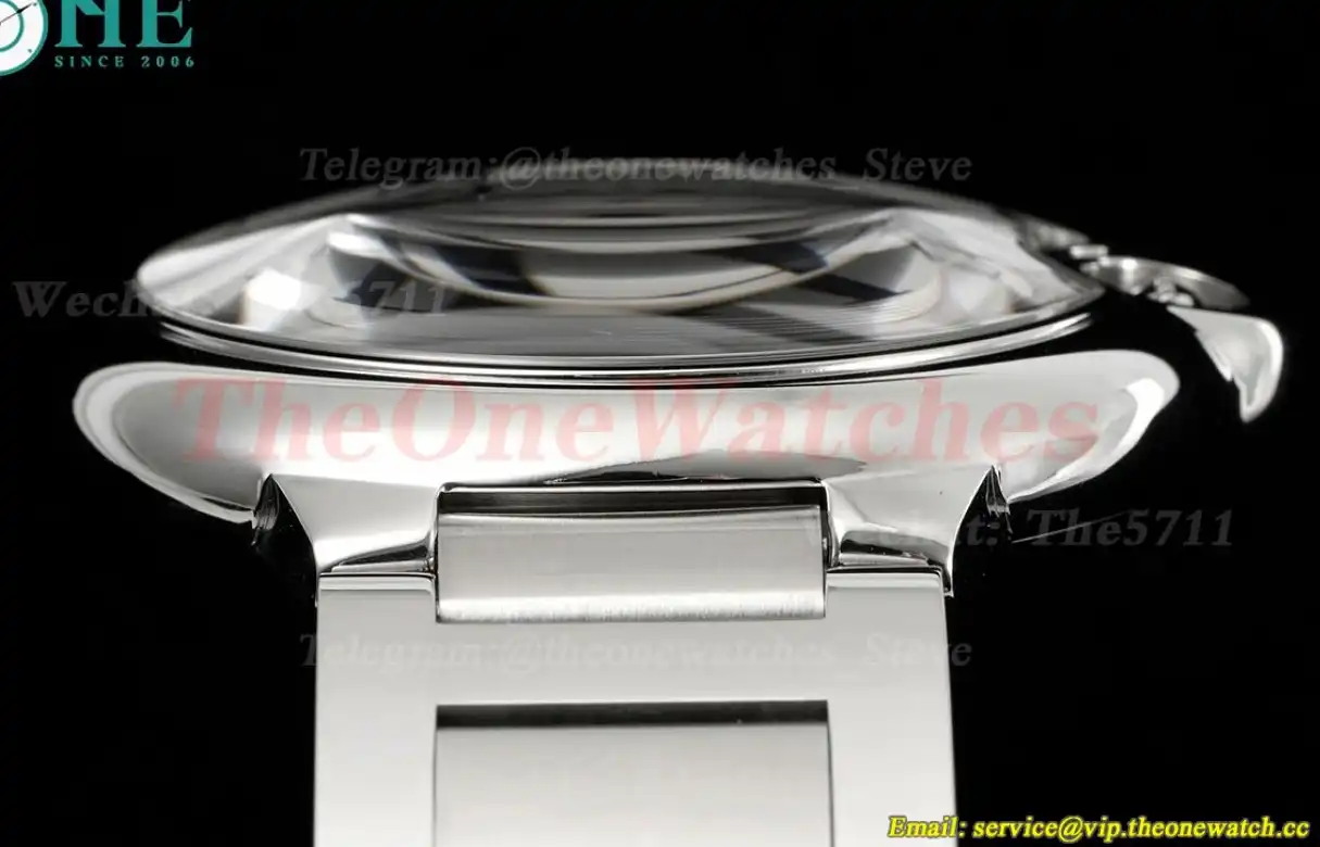 Ballon Bleu De Cartier 42mm White Textured Dial SS SS V6F V8 A2824