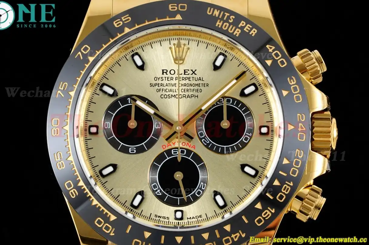 Daytona 116518 YG RU Gold Dial 904L BTF V2 SA4130