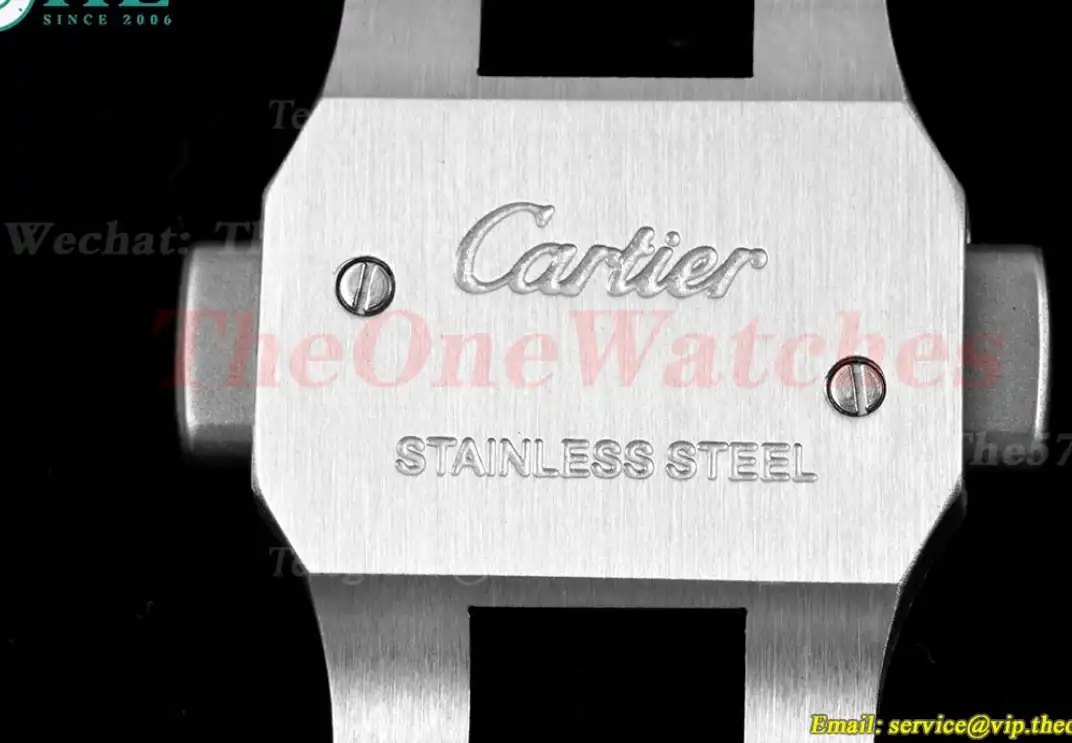 Ballon Bleu De Cartier 42mm White Textured Dial SS SS V6F V8 A2824