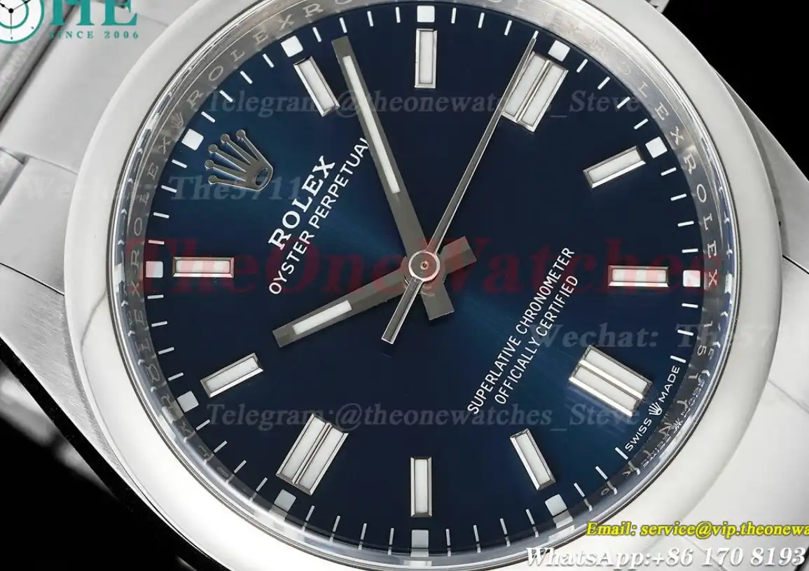 Oyster Perpetual 126000 36mm SS SS Blue Stk Clean VR3230