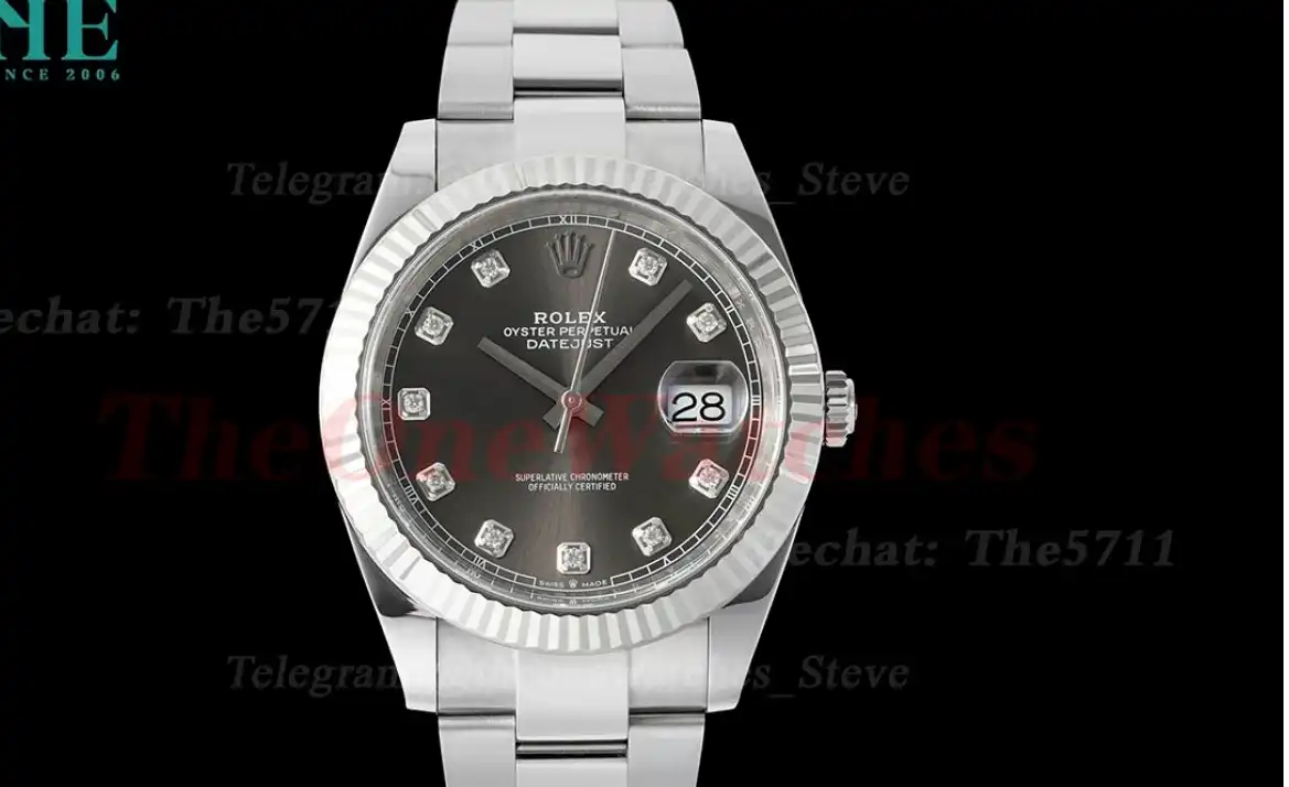 Datejust 126334 41mm Oys SS SS Grey Dia Clean SH3235